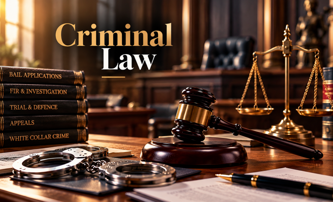 Criminal Law: Strategic Legal Representation for Criminal Matters